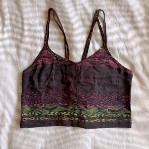 Silence + Noise Printed Crop Top